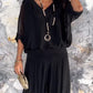 🌺Elegantes Chiffon-Höschen mit weitem Bein Zweiteiliges Set