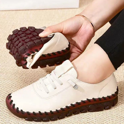 Bequeme flache Schuhe mit weichen Sohlen für Frauen