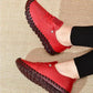 Bequeme flache Schuhe mit weichen Sohlen für Frauen