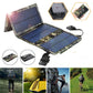 💥20W Portable Solar Panel Charger – Foldable Monocrystalline Waterproof Power Source, Lightweight Emergency Charger for Cell Phones, Camping, Hiking & RV, USB Output, IP65 Durable, High Efficiency for Outdoor Adventures