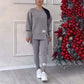 🍁50% RABATT🔥Lässiges Sweatshirt-Leggings-Set für Frauen