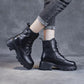 Orthopädische bequeme Damenstiefel aus Leder