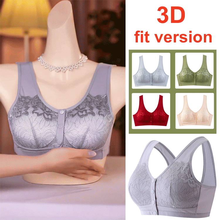 ✨Buy 1, Get 1 Free💥Comfortable, wireless shaping bra with front buttons