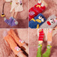 🎄Weihnachtsgeschenk🎁Grappy Cartoon schrullig Plüsch warme Socken