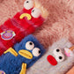 🎄Weihnachtsgeschenk🎁Grappy Cartoon schrullig Plüsch warme Socken