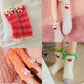 🎄Weihnachtsgeschenk🎁Grappy Cartoon schrullig Plüsch warme Socken