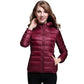 ☁️Sparen Sie bis zu [49%] Rabatt!🪶 Leichte Daunenjacke mit Kapuze für Frauen