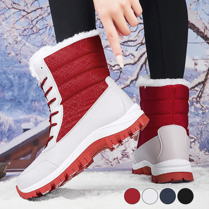 🔥50% Rabatt!🎁Kostenloser Versand🎁Wasserdichte warme Winterstiefel für Damen