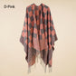 Eleganter Poncho mit Fransen und Schal für Frauen🌟50% Rabatt❄️