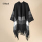 Eleganter Poncho mit Fransen und Schal für Frauen🌟50% Rabatt❄️
