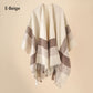 Eleganter Poncho mit Fransen und Schal für Frauen🌟50% Rabatt❄️