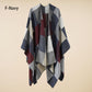 Eleganter Poncho mit Fransen und Schal für Frauen🌟50% Rabatt❄️