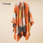 Eleganter Poncho mit Fransen und Schal für Frauen🌟50% Rabatt❄️