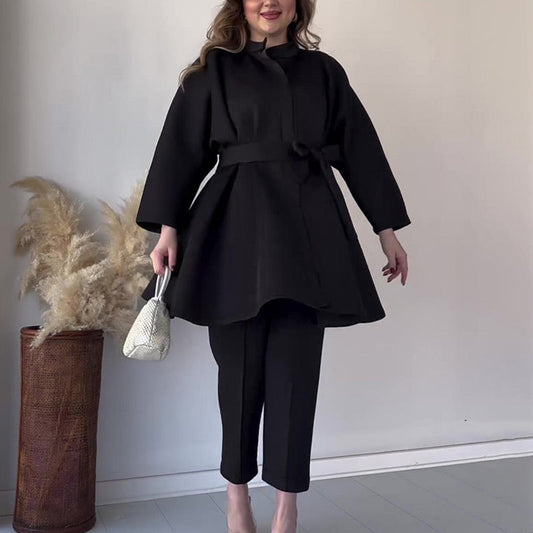 💃Elegantes festes Oberteil und zweiteilige Hose für Damen