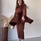 💃Elegantes festes Oberteil und zweiteilige Hose für Damen
