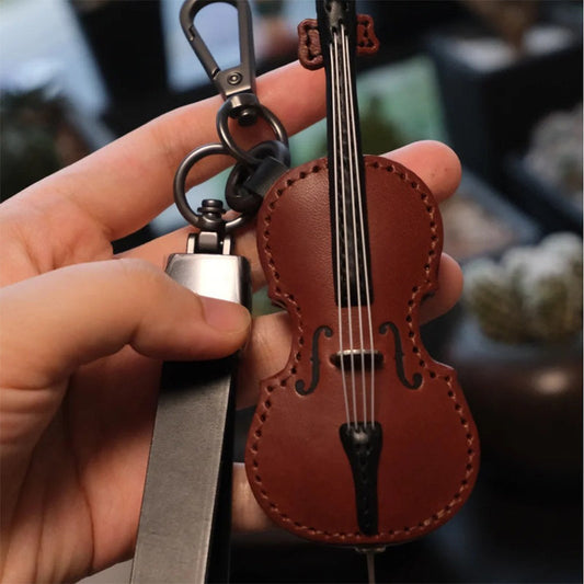 Schlüsselanhänger mit Violine im Modedesign