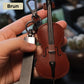 Schlüsselanhänger mit Violine im Modedesign