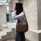 🌸 Zeit Verkauf💕 aus Retro-Stil weiches Leder große Kapazität Damen Umhängetasche
