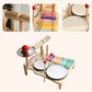 Holz-Multifunktions-Trommel-Set