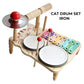 Holz-Multifunktions-Trommel-Set