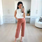 Stretch Twill Hose mit weitem Bein👖