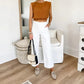 Stretch Twill Hose mit weitem Bein👖