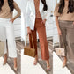 Stretch Twill Hose mit weitem Bein👖