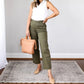 Stretch Twill Hose mit weitem Bein👖