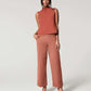 Stretch Twill Hose mit weitem Bein👖