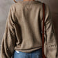 🔥2025 NEW SALE🔥Damen Kunstperlen Rundhals-Pullover Pullover