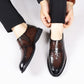 🕴️Herrenschuhe👞💙Herren Business Casual Slip-On PU Leder Schuhe👔💥