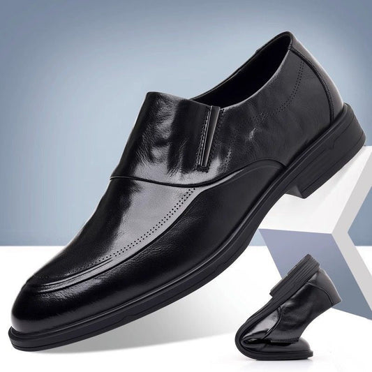 🕴️Herrenschuhe👞💙Herren Business Casual Slip-On PU Leder Schuhe👔💥