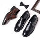 🕴️Herrenschuhe👞💙Herren Business Casual Slip-On PU Leder Schuhe👔💥