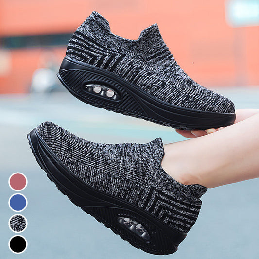 Luftgepolsterte Slip-On-Sneakers für Frauen