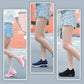 Luftgepolsterte Slip-On-Sneakers für Frauen