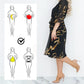 💃Elegantes, lockeres Midikleid mit gerüschten Ärmeln