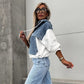 🔥HEISSER VERKAUF 48% - Damen-Jeansjacke mit Kapuze und Kordelzug