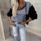 🔥HEISSER VERKAUF 48% - Damen-Jeansjacke mit Kapuze und Kordelzug