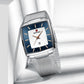 ✨ Ultradünne Herrenuhr mit quadratischem Maschengürtel und Quarz