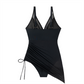 Sexy einteiliges Mesh-Badekleid für Damen
