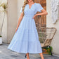 💃 Damen Sommer 2025 Casual Midi Maxi Kleider 💞