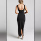 💕Was soll ich morgen anziehen?💕Damen ärmelloses Bodycon Kleid mit Rückenschlitz