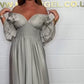 ✨💕Fließendes Kleid mit Rüschen und hoher Taille für Damen