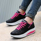 Neues💯Frauen Casual Mode Atmungsaktiv Dicke Sohle Turnschuhe