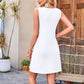 Printed Sleeveless A-Line Mini Dress