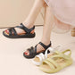 Leichte, flache Sandalen für Damen
