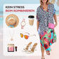 Lockeres, atmungsaktives Kleid mit Leopardenmuster