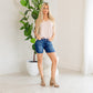 Lockere Jeansshorts für Damen (mit Taschen)