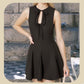 Sexy Minikleid mit Schleifenmuster für Frauen