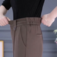 Lässige, hoch geschnittene Hose mit geradem Bein für Frauen